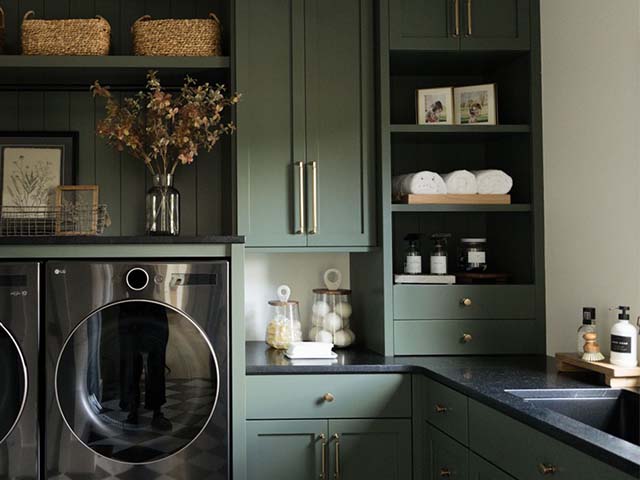 Nero Mist Laundry Room Nero Mist Laundry Room - Designer #Luxlivingwithbeth