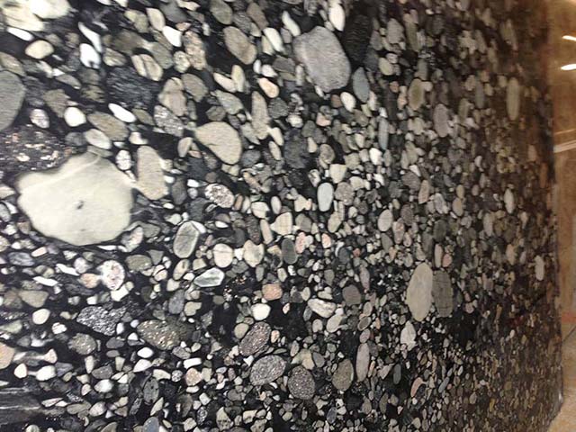 This Black Marinace granite is great for kitchen counters.
