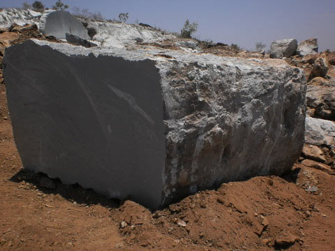 Soapstone from quarry